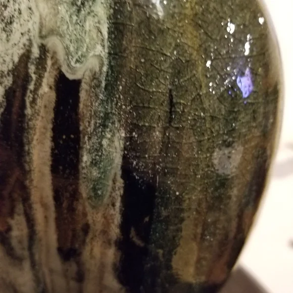 Vintage Mid Century Modern Ceramic Vase by Marguerite Rost - Picture 15 of 15